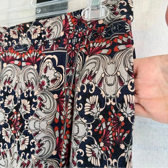 TRUTH BY REPUBLIC Flare Pull On Pant Stretch Pleated Front Size Large - Picture 7 of 11